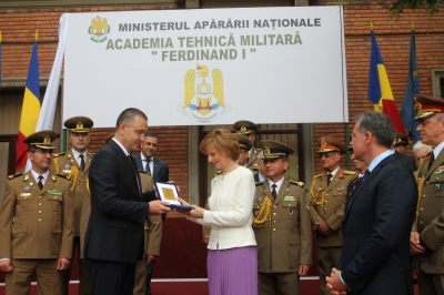 Ceremonia de acordare a denumirii onorifice „Ferdinand I” Academiei Tehnice Militare