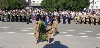 Ministrul apărării naţionale, la manifestări comemorative în municipiul Arad