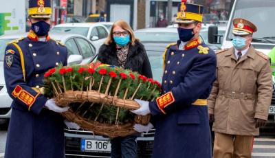 Manifestare dedicat� memoriei eroilor Revolu�iei din decembrie 1989