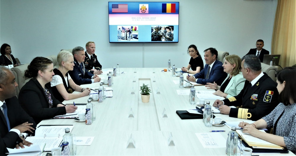 Reuniunea Grupului de Nivel Înalt România - SUA în domeniul apărării