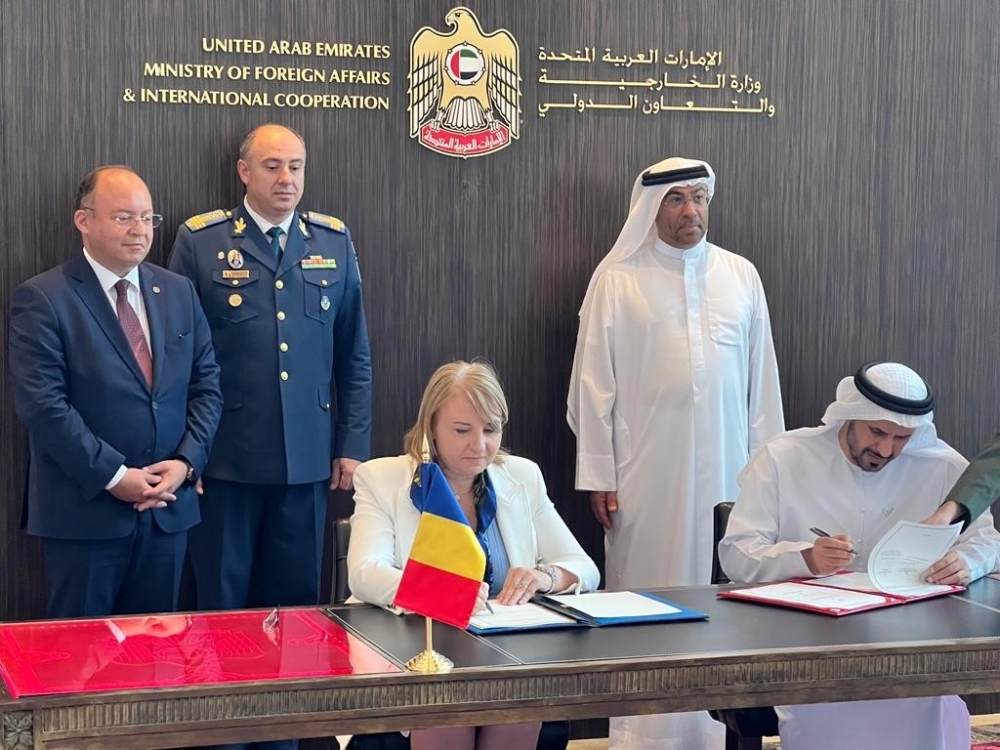 Acord în domeniul militar între România și Emiratele Arabe Unite