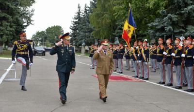 Vizita în Republica Moldova a șefului Statului Major al Apărării