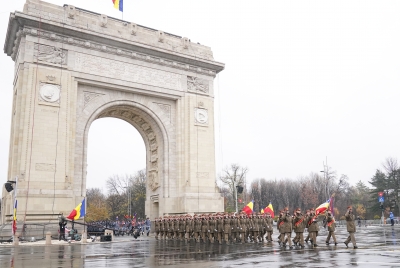 Paradă Militară Naţională la Bucureşti şi ceremonie militară la Alba Iulia, de Ziua Naţională a României - 1 Decembrie