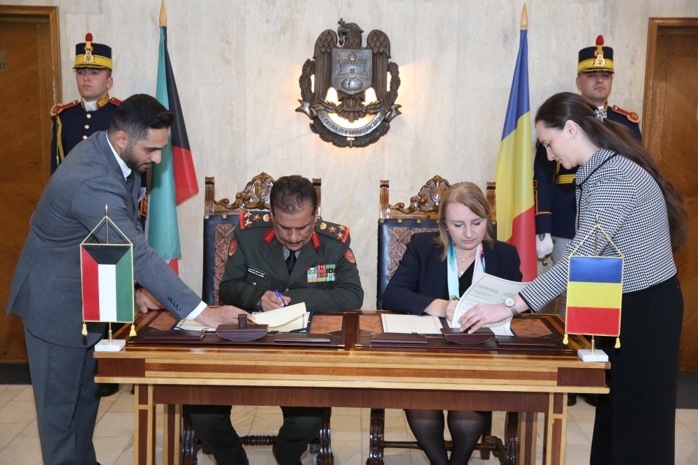 Acord între Guvernul României şi Guvernul Statului Kuweit privind cooperarea în domeniul militar