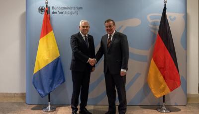 Ministrul apărării naționale, în vizită la Berlin