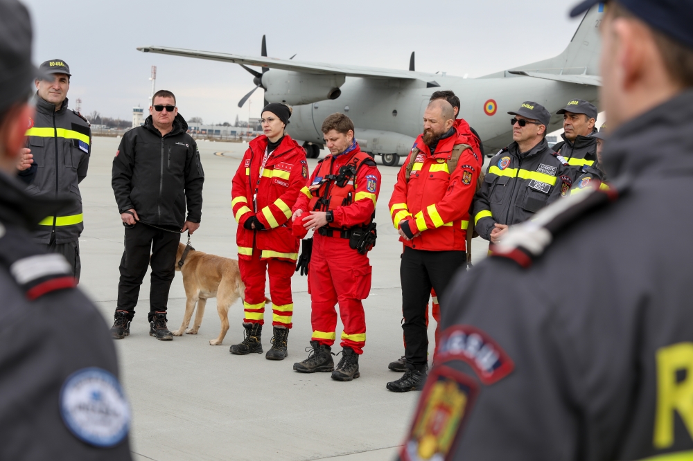 Aeronave ale Forțelor Aeriene Române, în sprijinul populației afectate de cutremurul din Turcia