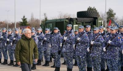 Vizită de lucru a ministrului apărării naționale la Regimentul 74 PATRIOT