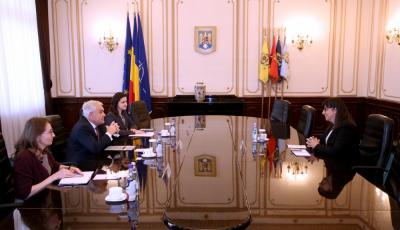 Întrevederea ministrului apărării naționale cu ambasadorul Marelui Ducat de Luxemburg la București