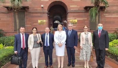 ntrevederi ale secretarului de stat Simona Cojocaru cu nalți oficiali ai Ministerului Afacerilor Externe indian și ai Delegației UE la New Delhi