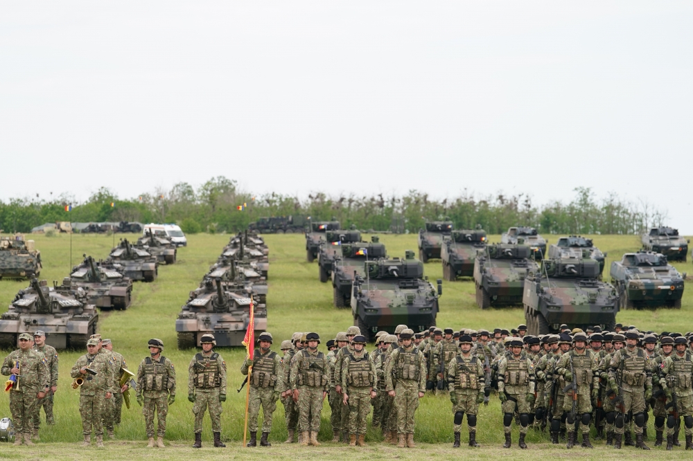 Ceremonia de deschidere a exercițiului multinațional „SABER GUARDIAN 23”