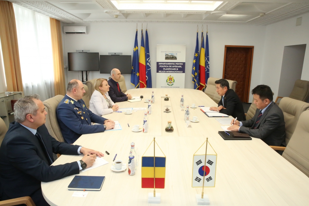 ntrevederea secretarului de stat Simona Cojocaru cu ambasadorul Republicii Coreea la București