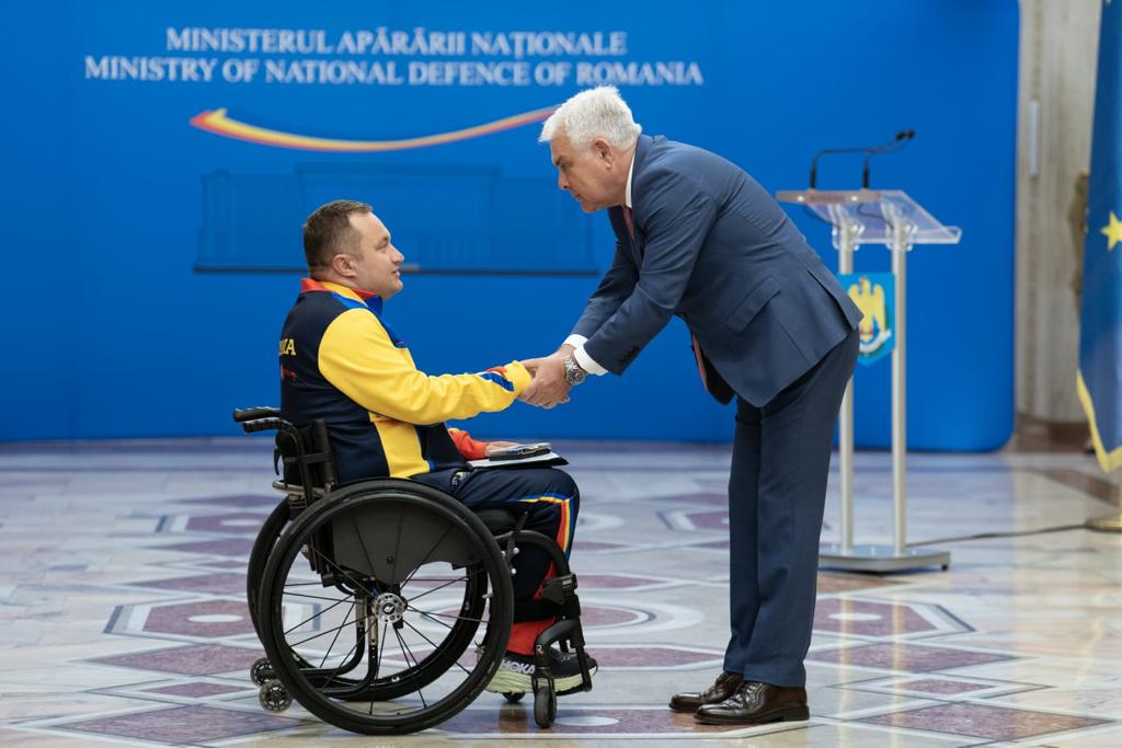 ntlnirea ministrului aprrii naționale cu membrii lotului Invictus Romnia
