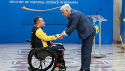 ntlnirea ministrului aprrii naționale cu membrii lotului Invictus Romnia