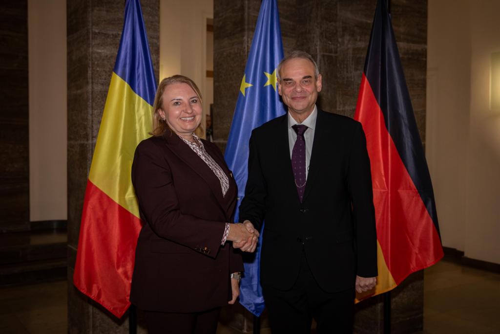 Vizită de lucru a secretarului de stat Simona Cojocaru la Berlin