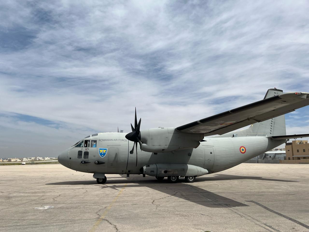 Forțele Aeriene Romne transport ajutoare umanitare ctre Regatul Hașemit al Iordaniei