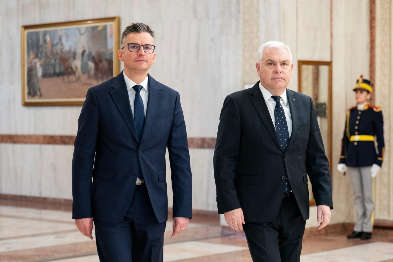  ntrevederea ministrului aprrii naționale cu omologul sloven la București 