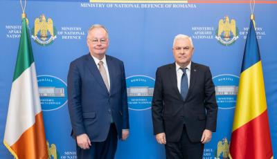 ntrevederea ministrului aprrii naționale cu ambasadorul Irlandei la București
