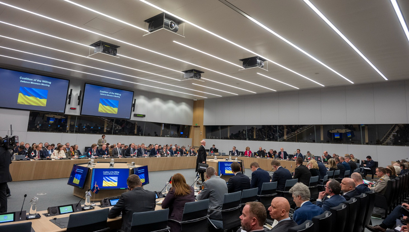 Ministrul apărării naționale, la Bruxelles, la reuniunea Coaliției de Voință condusă de Marea Britanie și Franța