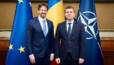Întrevederea ministrului apărării naționale cu omologul din Slovacia
