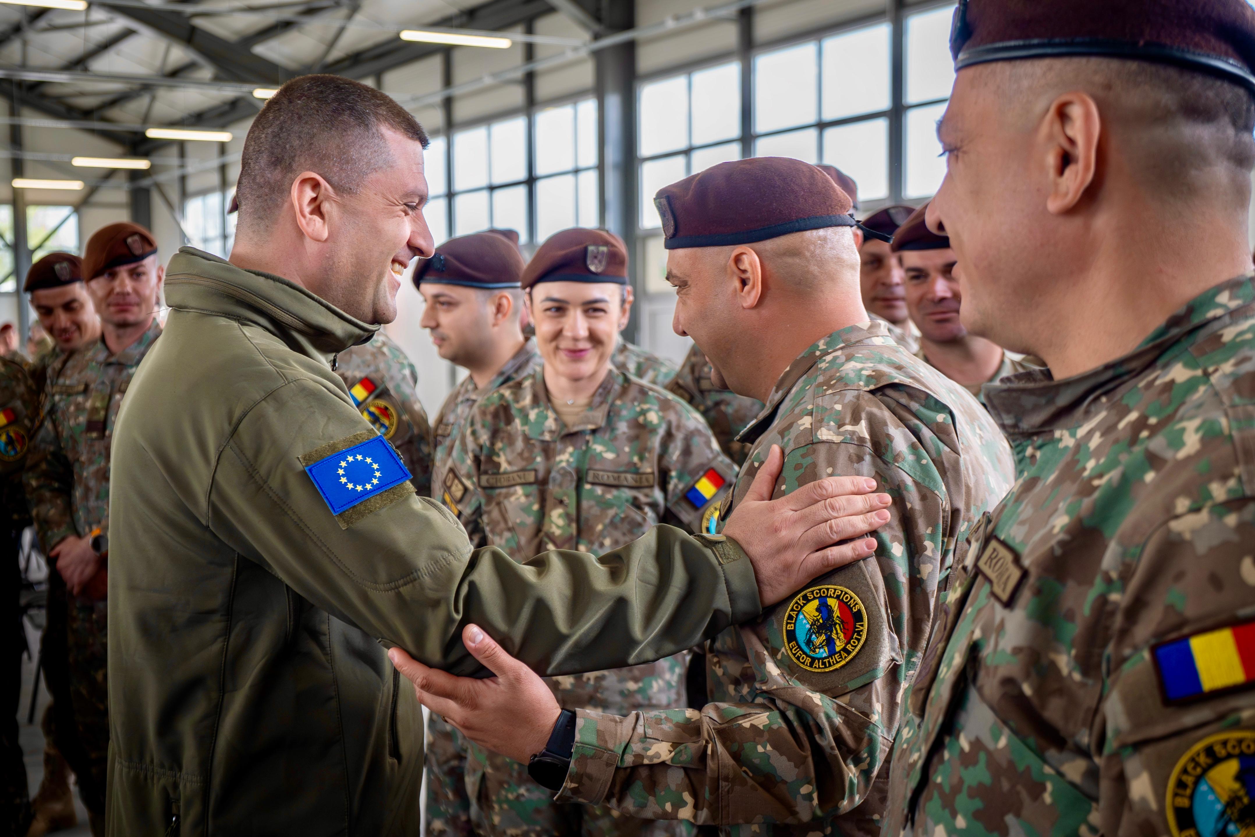 Conducerea MApN în vizită în Bosnia și Herțegovina