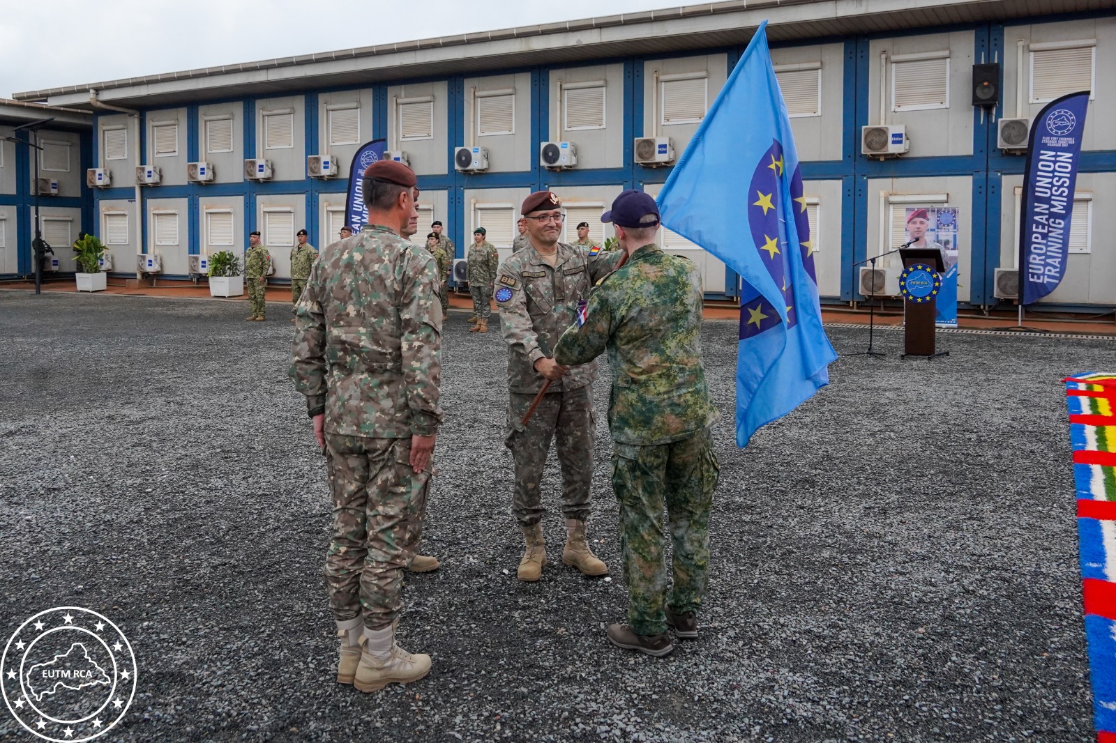 România deține comanda misiunii EUTM RCA pentru al patrulea an consecutiv