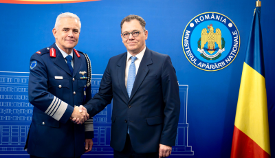 Securitatea Mării Negre și consolidarea apărării europene, pe agenda discuțiilor conducerii MApN cu președintele Comitetului Militar al UE